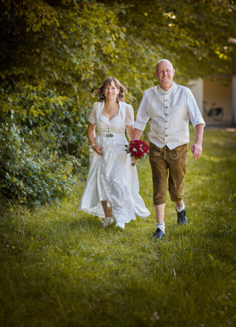 Hochzeitsalbum-Cover Albumcover mit Bild vom Brautpaar