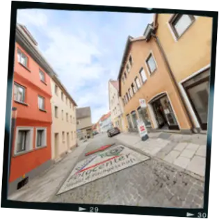 Bauergasse Eingang in den Laden